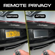 Blackout Privacy Plate