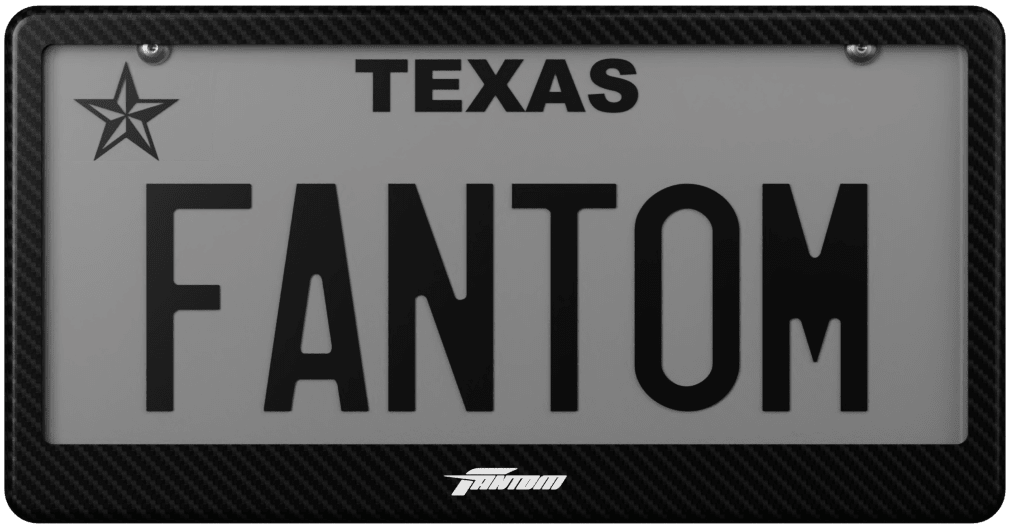 Blackout Privacy Plate