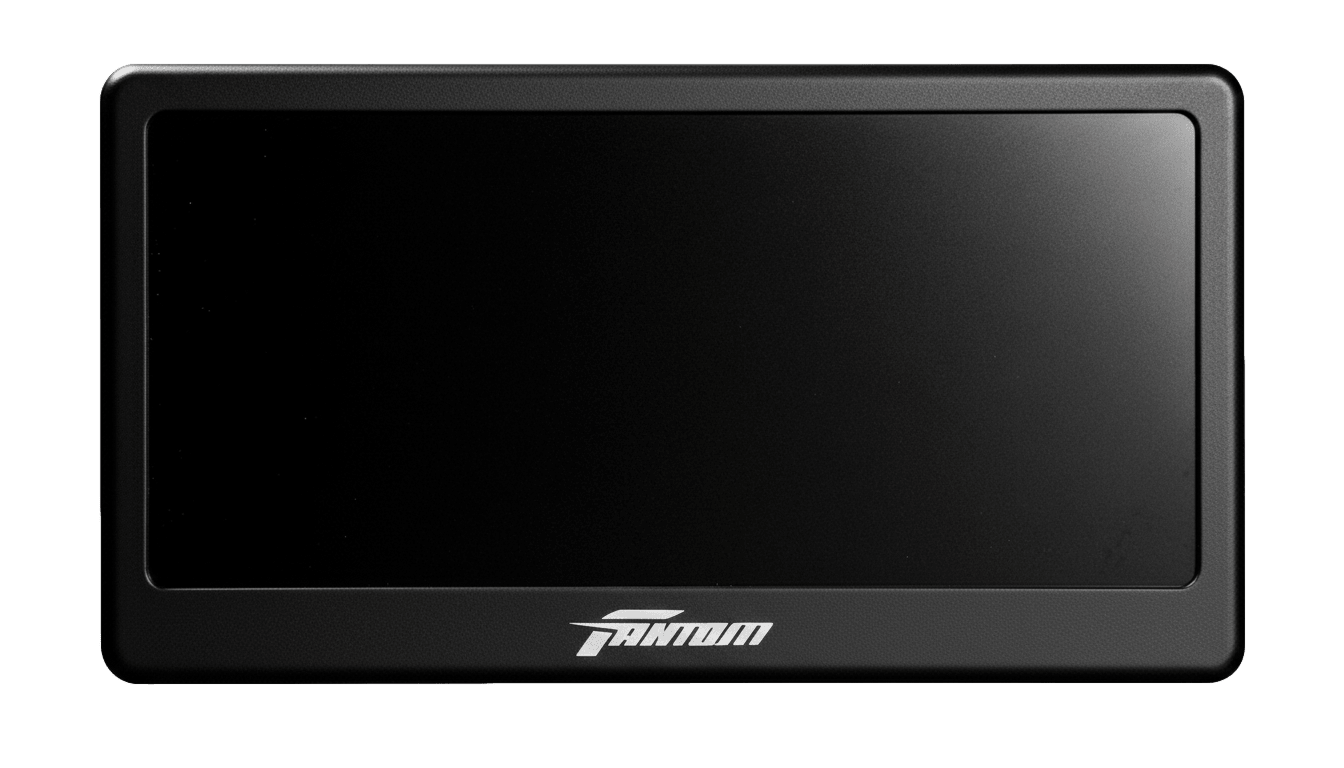 Blackout Privacy Plate Fantom® Universal Fit V2.0 CF - FantomTec