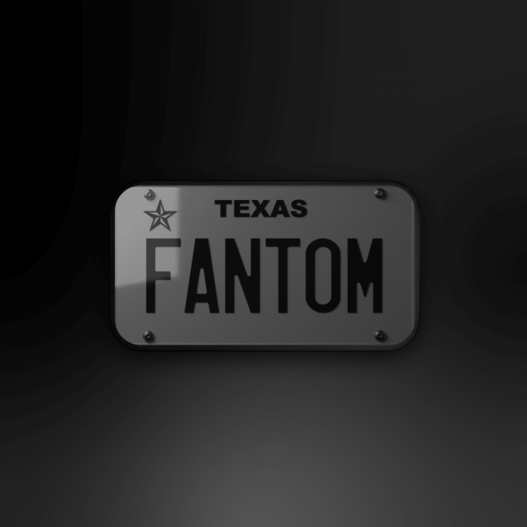 Fantom® Motorcycle Privacy Blackout Plate - Seasonwear Inc - FantomTec