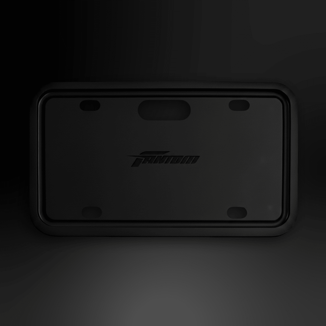 Motorcycle Silicone License Plate Backplate