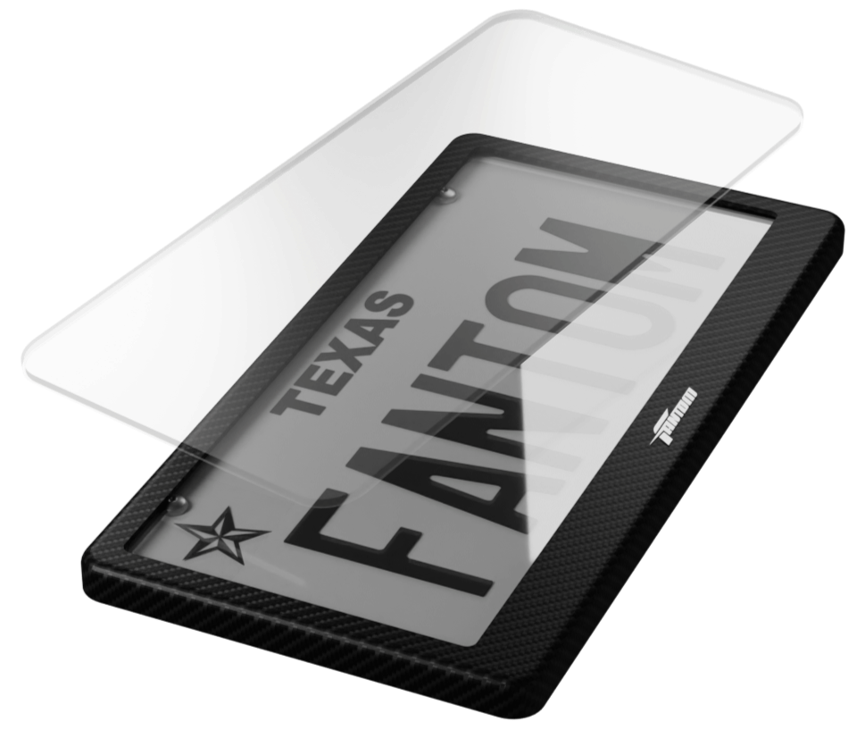 Blackout License Plate Privacy Cover Universal Fit Fantom Seasonwear blackout-license-plate-privacy-cover-universal-fit-fantom-seasonwear